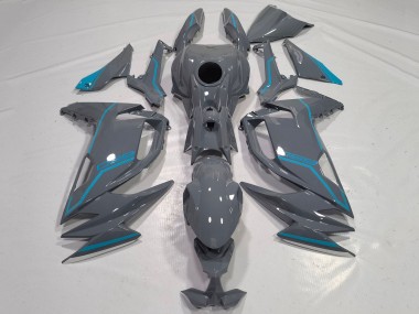 Carenagens Moto Kawasaki Ninja 650 EX650 2020-2024 - Cinzento Azul