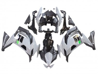 Carenagens Moto Kawasaki Ninja 650 EX650 2020-2024 - Cinzento Verde Preto