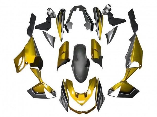 Carenagens Moto Kawasaki Z1000 2010-2013 - Ouro