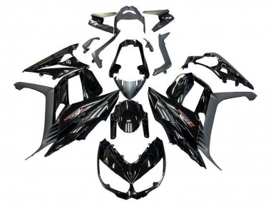 Carenagens Moto Kawasaki Z1000SX 2010-2016 - Preto Brilhante