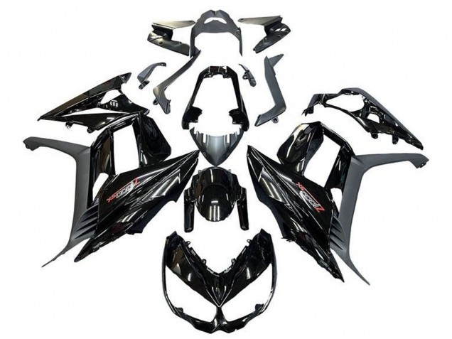 Carenagens Moto Kawasaki Z1000SX 2010-2016 - Preto Brilhante