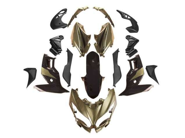 Carenagens Moto Kawasaki Versys 650 2015-2021 - Ouro Preto