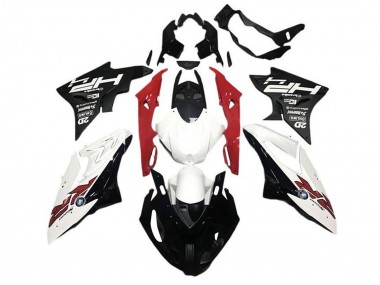 Carenagens Moto BMW S1000RR 2015-2016 - Branco Vermelho Preto HP RR