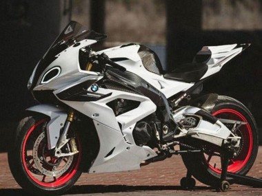 Carenagens Moto BMW S1000RR 2017-2018 - Branco Falso Fibra de Carbono