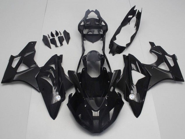 Carenagens Moto BMW S1000RR 2017-2018 - Preto Brilhante Preto Fosco