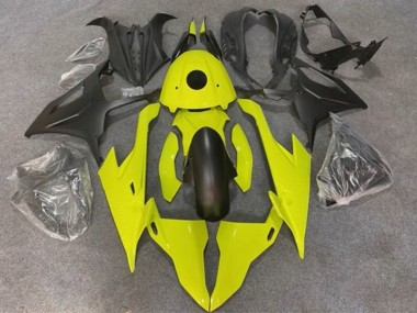 Carenagens Moto BMW S1000RR 2019-2022 - Amarelo Néon Preto Fosco