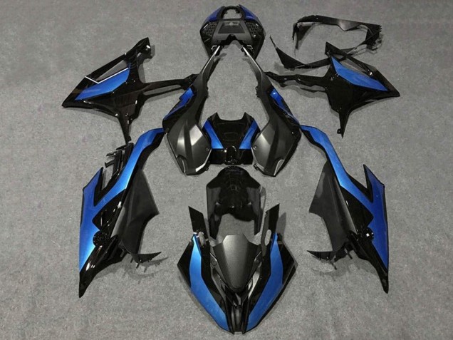 Carenagens Moto BMW S1000RR 2019-2022 - Preto Azul Metálico