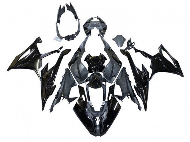 Carenagens Moto BMW S1000RR 2019-2022 - Preto Brilhante Preto Fosco