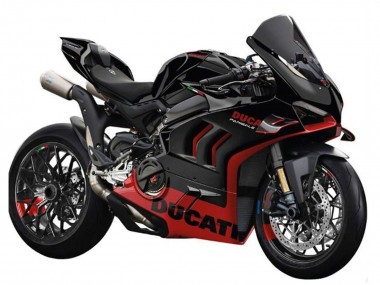 Carenagens Moto Ducati Panigale V4 V4S 2022-2024 - Preto Vermelho