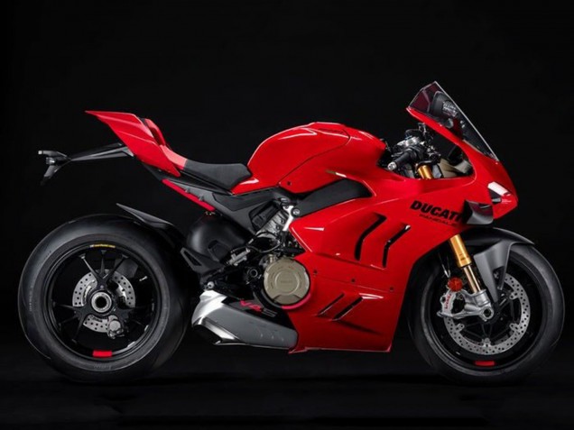 Carenagens Moto Ducati Panigale V4 V4S 2022-2024 - Vermelho