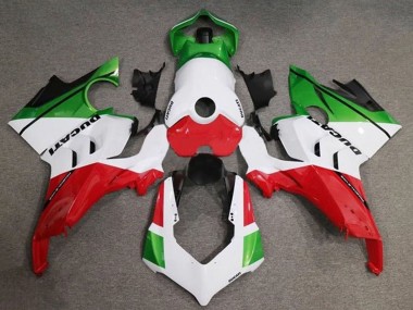 Carenagens Moto Ducati Panigale V4 V4S 2020-2021 - Branco Vermelho Verde Preto