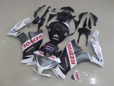 Carenagens Moto Honda CBR1000RR 2012-2016 - Branco Prata Preto Fosco Vermelho Repsol