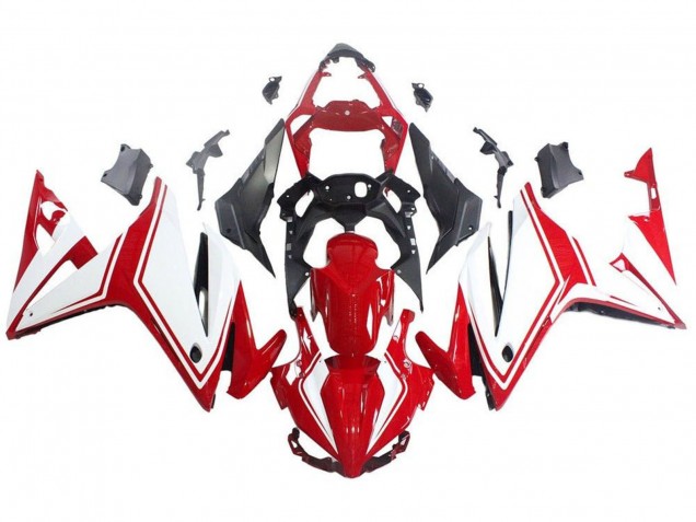 Carenagens Moto Honda CBR500R 2016-2018 - Branco Vermelho