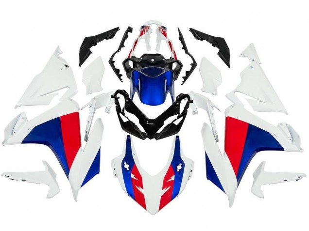 Carenagens Moto Honda CBR500R 2019-2021 - Branco Vermelho Azul