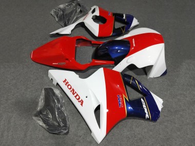 Carenagens Moto Honda CBR900RR 954 2002-2003 - Branco Vermelho Azul Corrida