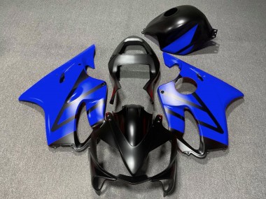 Carenagens Moto Honda CBR600 F4i 2001-2003 - Azul Preto Fosco