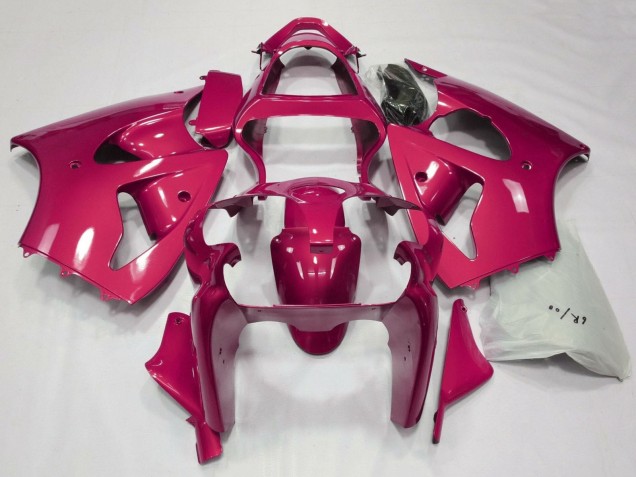 Carenagens Moto Kawasaki ZX6R 2000-2002 - Rosa Choque