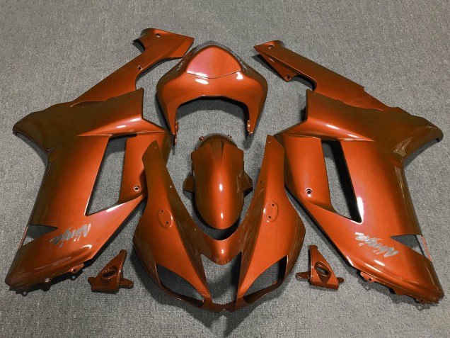 Carenagens Moto Kawasaki ZX6R 2007-2008 - Laranja