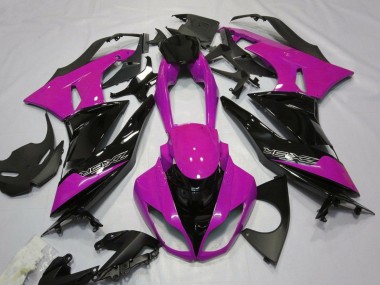 Carenagens Moto Kawasaki ZX6R 2007-2008 - Rosa Preto