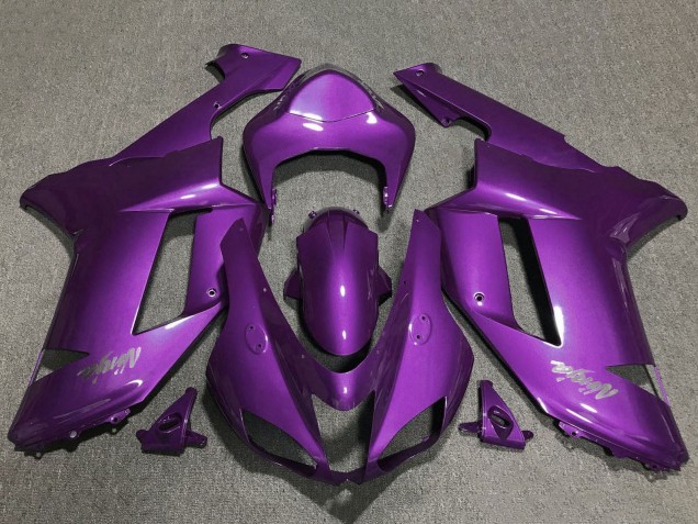 Carenagens Moto Kawasaki ZX6R 2007-2008 - Roxo