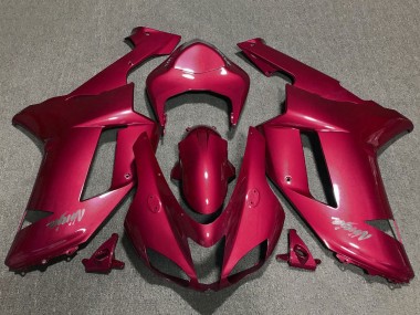 Carenagens Moto Kawasaki ZX6R 2007-2008 - Vermelho Chrome