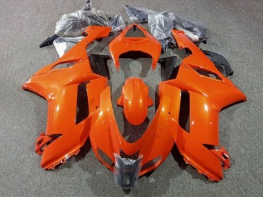 Kit Carenagens Moto Kawasaki ZX6R 2007-2008 - Laranja