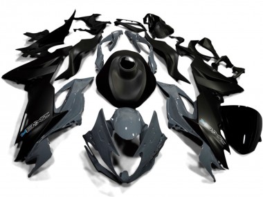 Carenagens Moto Kawasaki ZX6R 2019-2022 - Preto Fosco Nardo Cinzento
