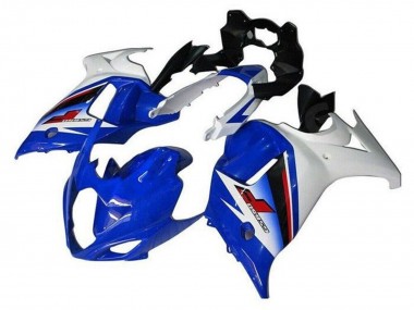 Carenagens Moto Suzuki GSX650F 2008-2013 - Branco Azul Vermelho