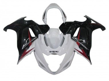 Carenagens Moto Suzuki GSX650F 2008-2013 - Branco Preto Vermelho