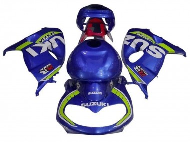 Carenagens Moto Suzuki TL1000R 1998-2003 - Azul Branco Amarelo Néon