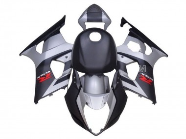 Carenagens Moto Suzuki GSXR 1000 2003-2004 - Prata Cinzento Preto Vermelho