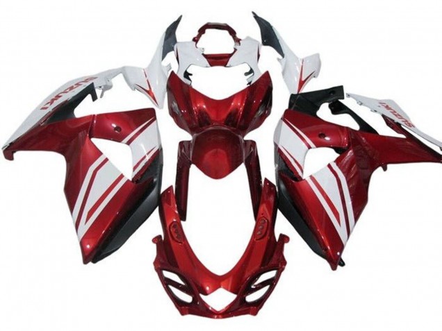 Carenagens Moto Suzuki GSXR 1000 2009-2016 - Branco Vermelho