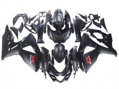 Carenagens Moto Suzuki GSXR 1000 2009-2016 - Preto Fosco Vermelho Branco
