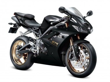 Carenagem Moto Triumph Daytona 675 Triple 2006-2008 - Preto Brilhante