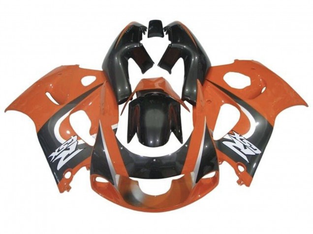 Carenagens Moto Suzuki GSXR 600 / GSXR 750 1996-2000 - Laranja Preto