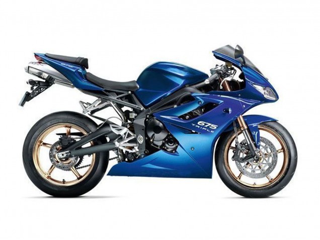 Carenagens Moto Triumph Daytona 675 Triple 2009-2012 - Azul