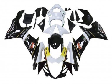 Carenagens Moto Suzuki GSXR 600 / GSXR 750 2011-2024 - Branco Amarelo Preto Alstare Dark Dog