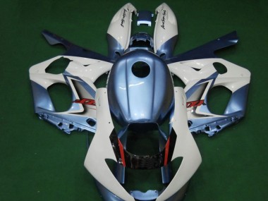 Carenagens Moto Yamaha YZF600R Thundercat 1996-2007 - Branco Azul Claro Vermelho