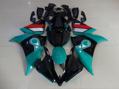 Carenagens Moto Yamaha YZF 1000 R1 2009-2011 - Azul Claro Preto Brilhante Branco Vermelho