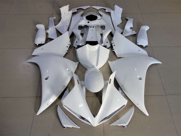 Carenagens Moto Yamaha YZF 1000 R1 2009-2011 - Branco