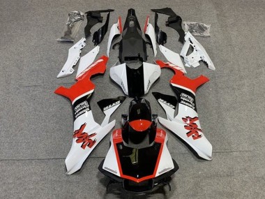 Carenagens Moto Yamaha YZF 1000 R1 2015-2019 - Branco Vermelho Preto GYTR
