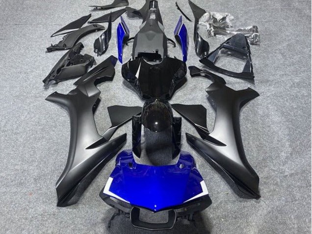 Carenagens Moto Yamaha YZF 1000 R1 2015-2019 - Preto Fosco Preto Brilhante Azul Branco