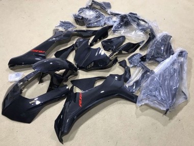 Carenagens Moto Yamaha YZF 1000 R1 2015-2019 - Falso Fibra de Carbono Vermelho Decal