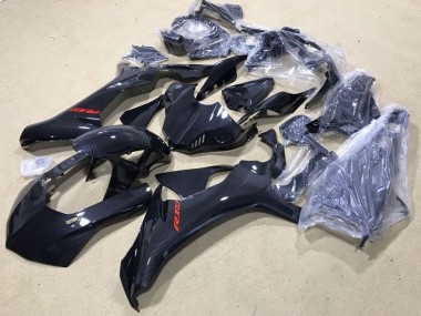 Carenagem Moto Yamaha YZF 1000 R1 2020-2025 - Falso Fibra de Carbono Vermelho