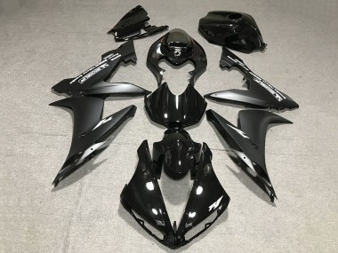 Carenagens Moto Yamaha YZF 1000 R1 2004-2006 - Preto Brilhante Preto Fosco