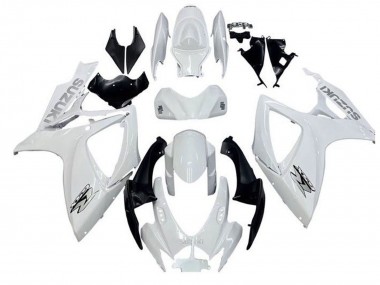 Carenagens Moto Suzuki GSXR 600 / GSXR 750 2006-2007 - Branco Preto