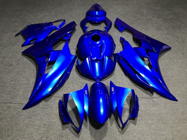 Carenagem Moto Yamaha YZF R6 2006-2007 - Azul