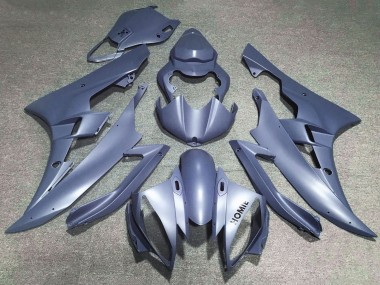 Carenagens Moto Yamaha YZF R6 2006-2007 - Prata Fosco Azul