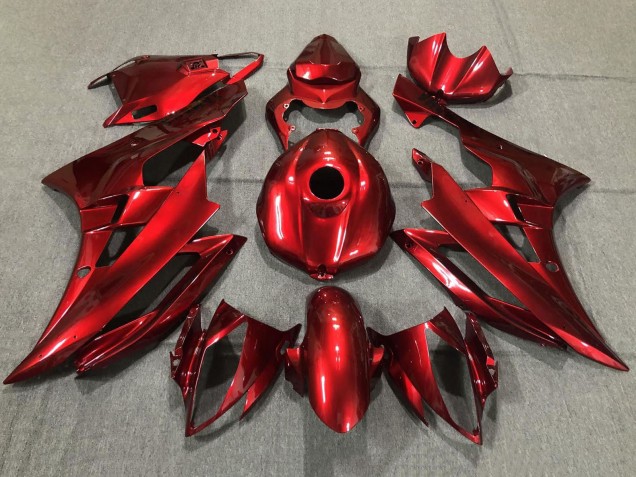 Carenagens Moto Yamaha YZF R6 2006-2007 - Vermelho