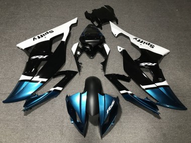 Carenagens Moto Yamaha YZF R6 2008-2016 - Branco Azul Preto Spiffy